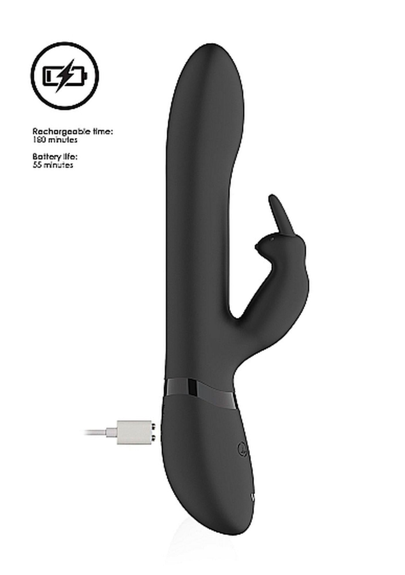 13-Amoris - Stimulating Beads Rabbit - Black-13