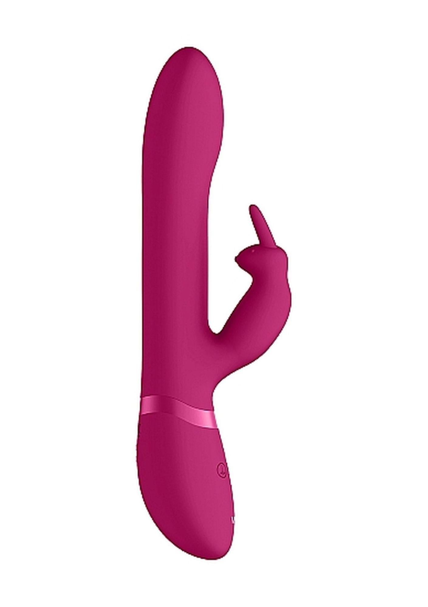 12-Amoris - Stimulating Beads Rabbit - Pink-12