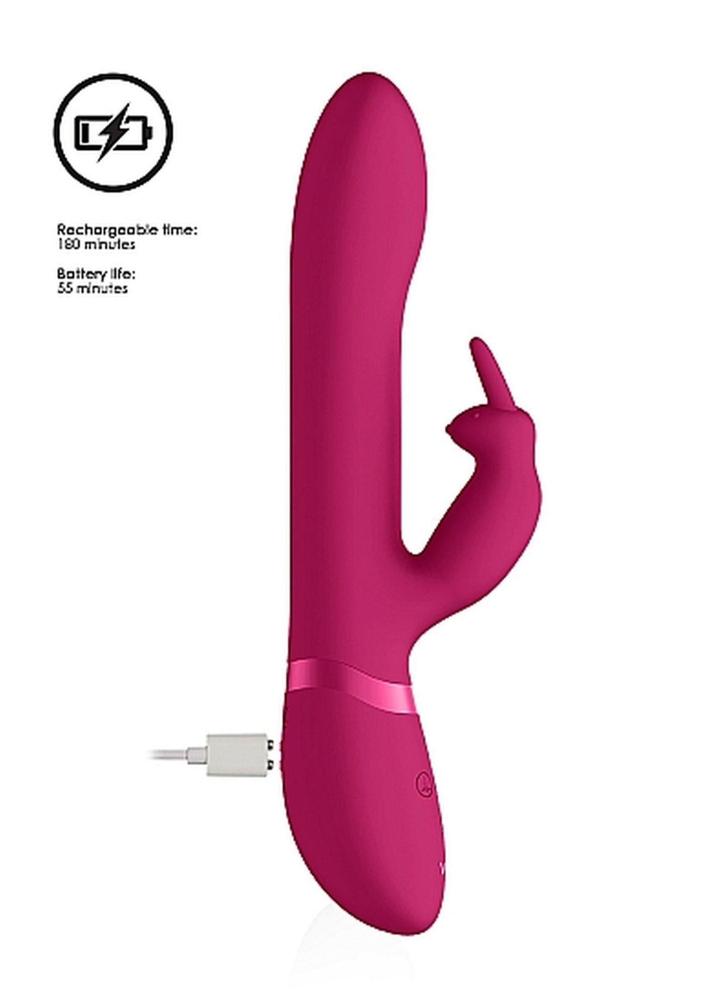 15-Amoris - Stimulating Beads Rabbit - Pink-15