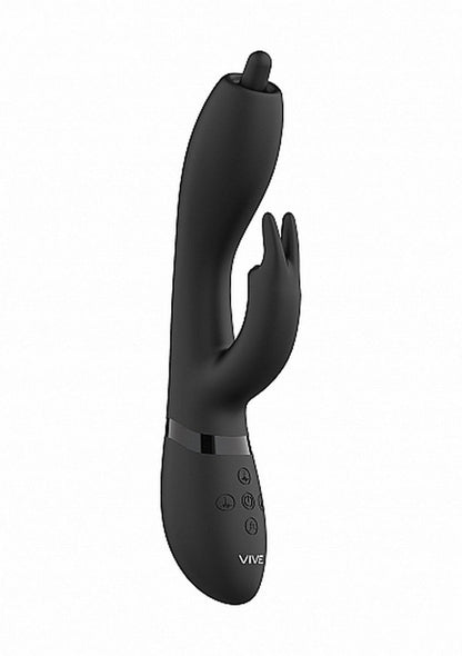 1-Nilo - Pinpoint Rotating G-spot Rabbit - Black-1
