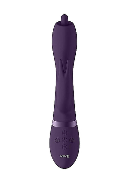 8-Wibrator Nilo - Pinpoint Rotating G-spot Rabbit - Purple-8