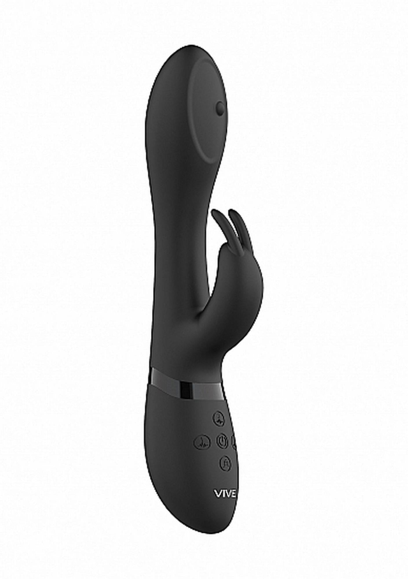 1-Wibrator króliczek masażer łechtaczki 21cm 10 tryb-1