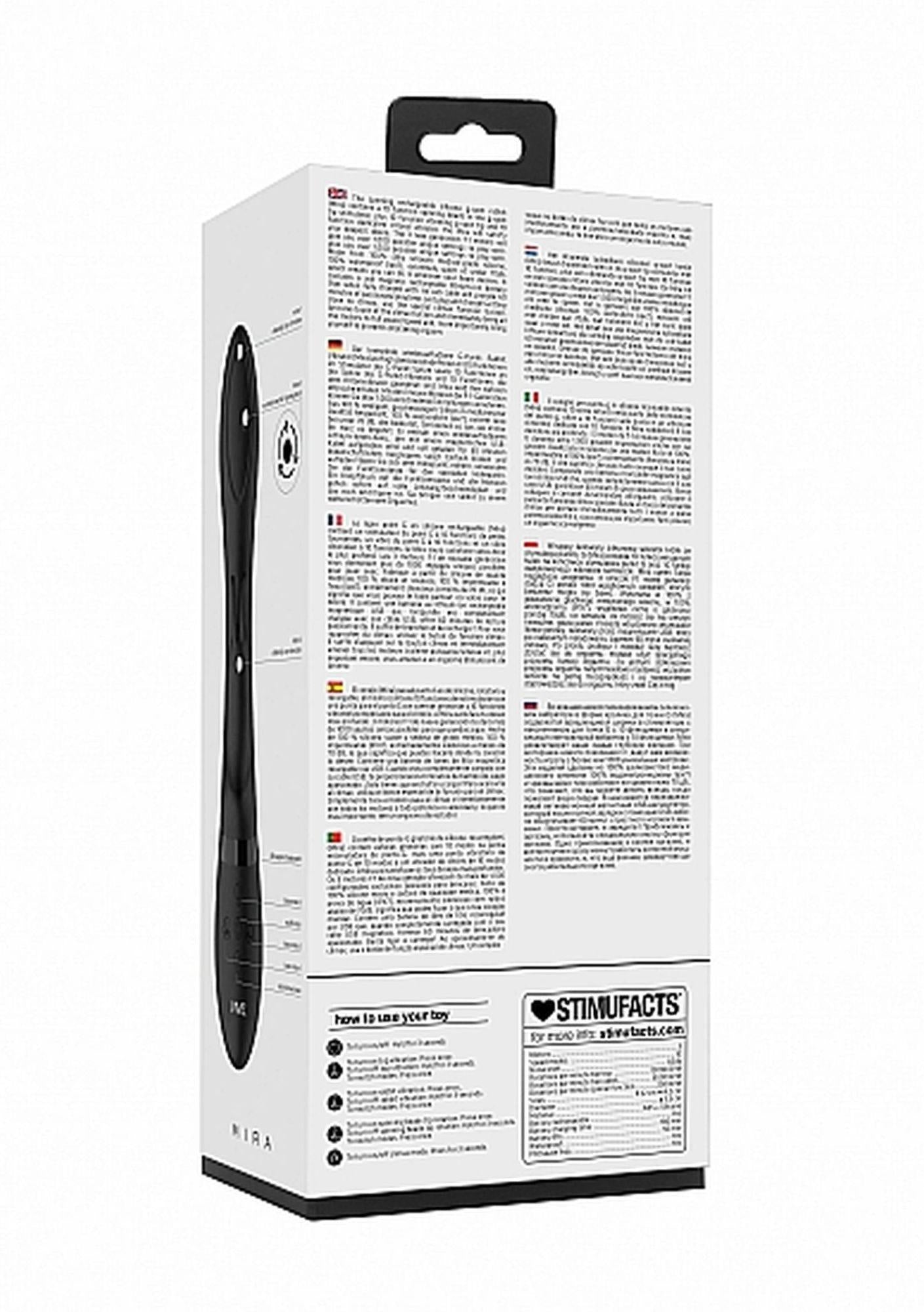 6-Wibrator króliczek masażer łechtaczki 21cm 10 tryb-6