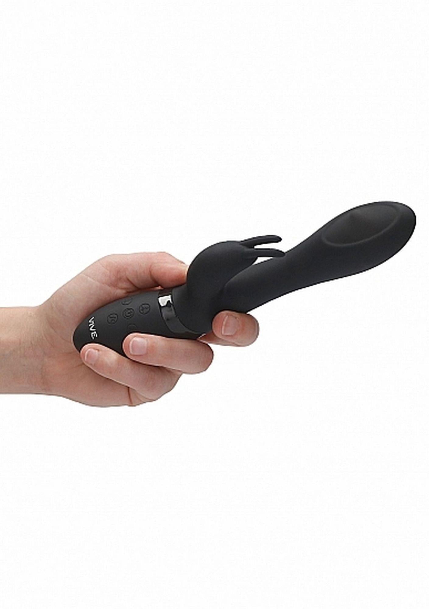 11-Wibrator króliczek masażer łechtaczki 21cm 10 tryb-11