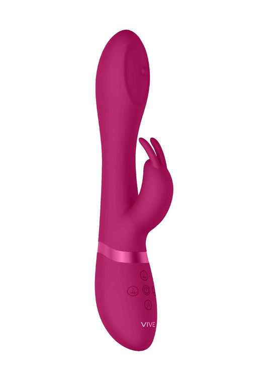 2-Wibrator masażer - Spinning G-spot Rabbit - Pink-2