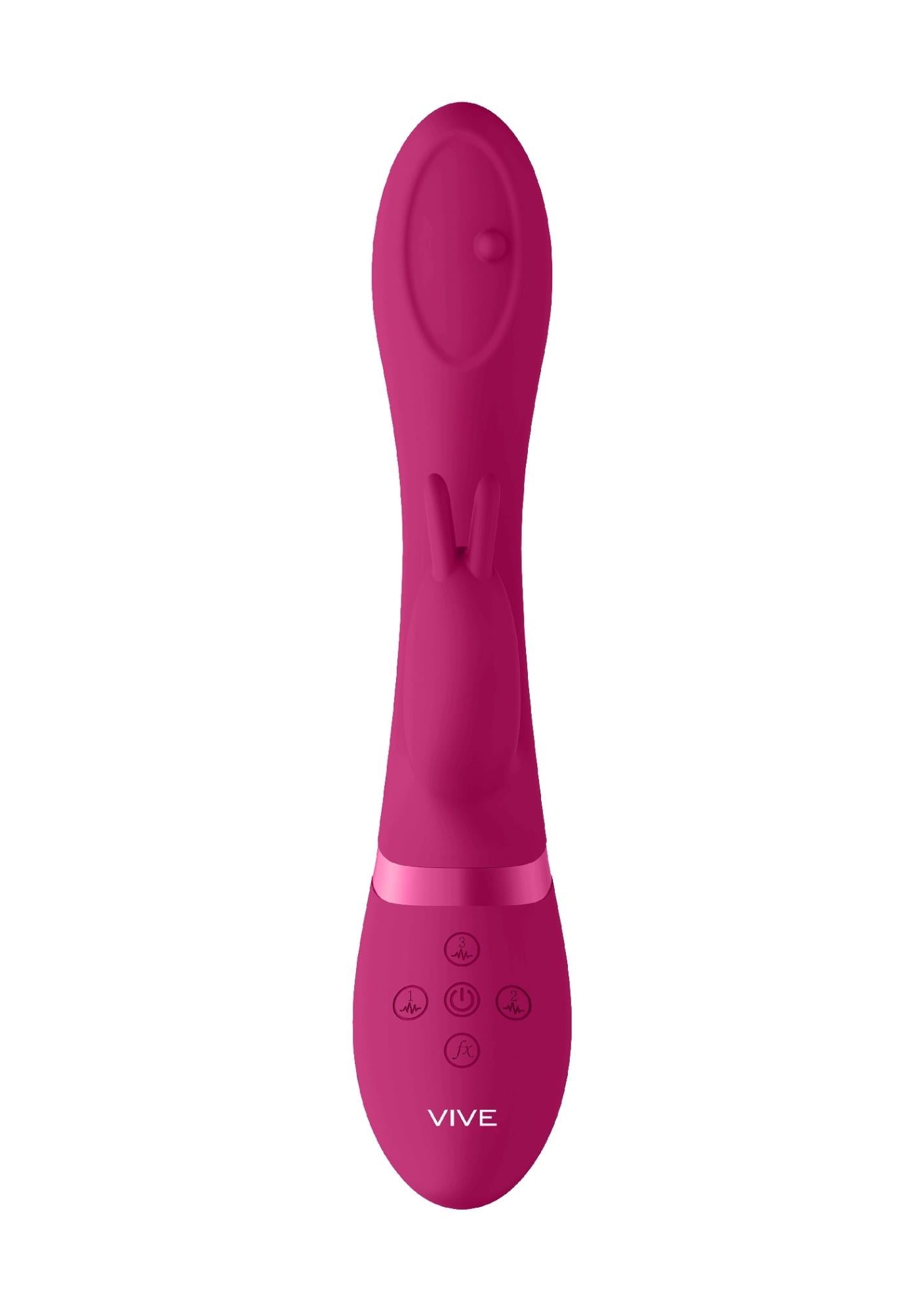 10-Wibrator masażer - Spinning G-spot Rabbit - Pink-10