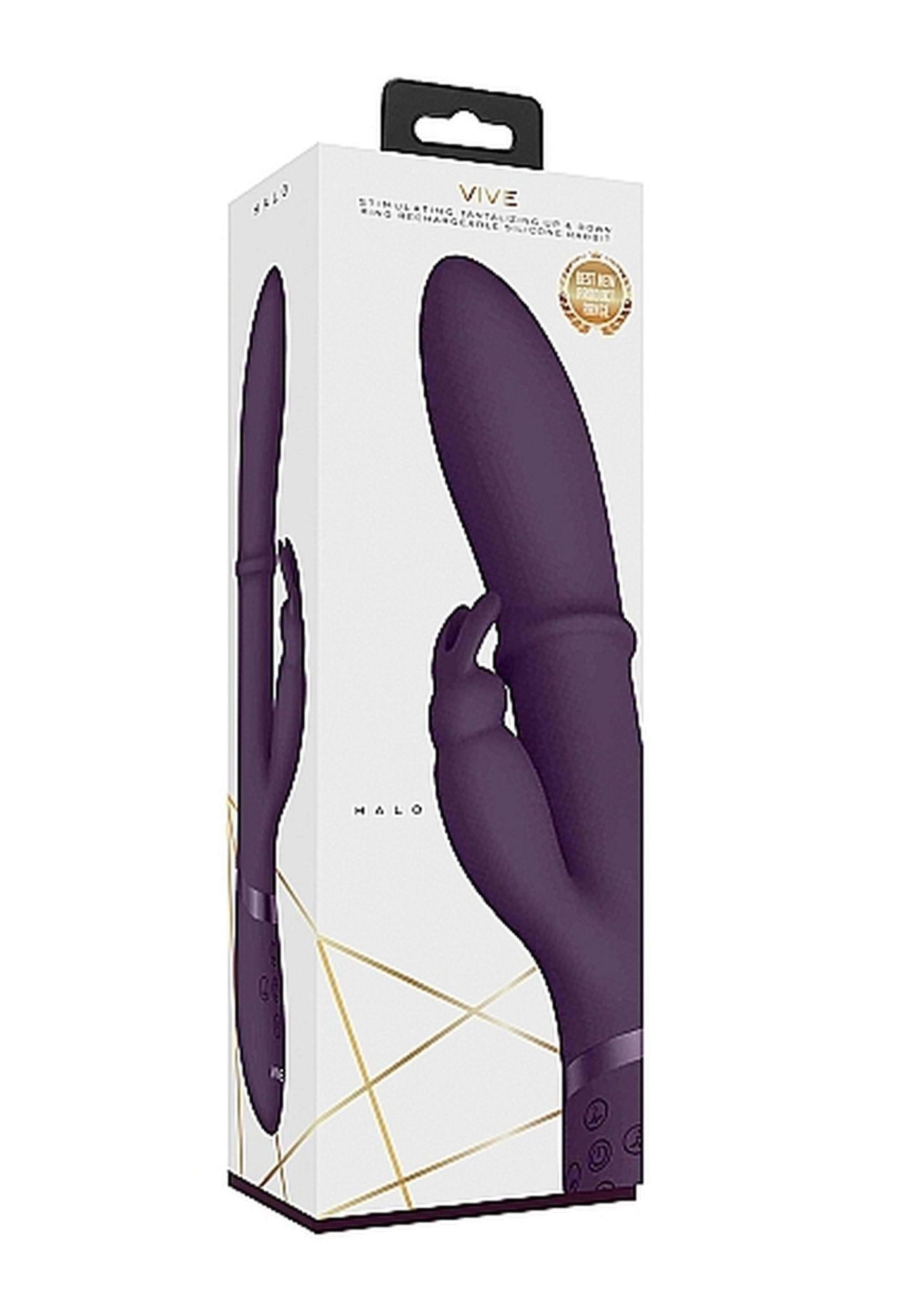 5-Wibrator króliczek wielofunkcyjny 10 trybów 24cm-5