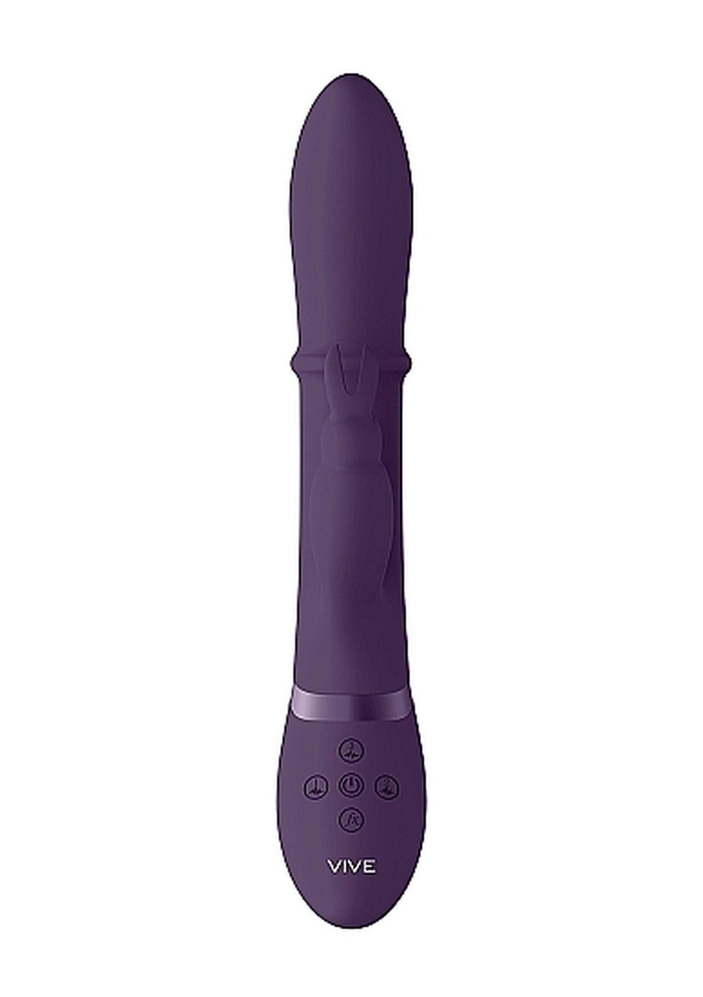 8-Wibrator króliczek wielofunkcyjny 10 trybów 24cm-8