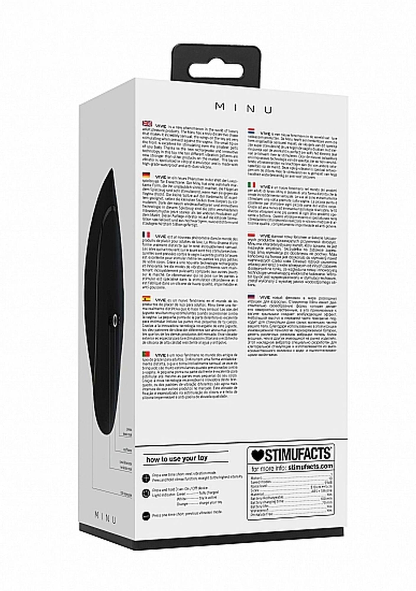 5-Stymulator Minu - Lay On Vibrator - Black-5