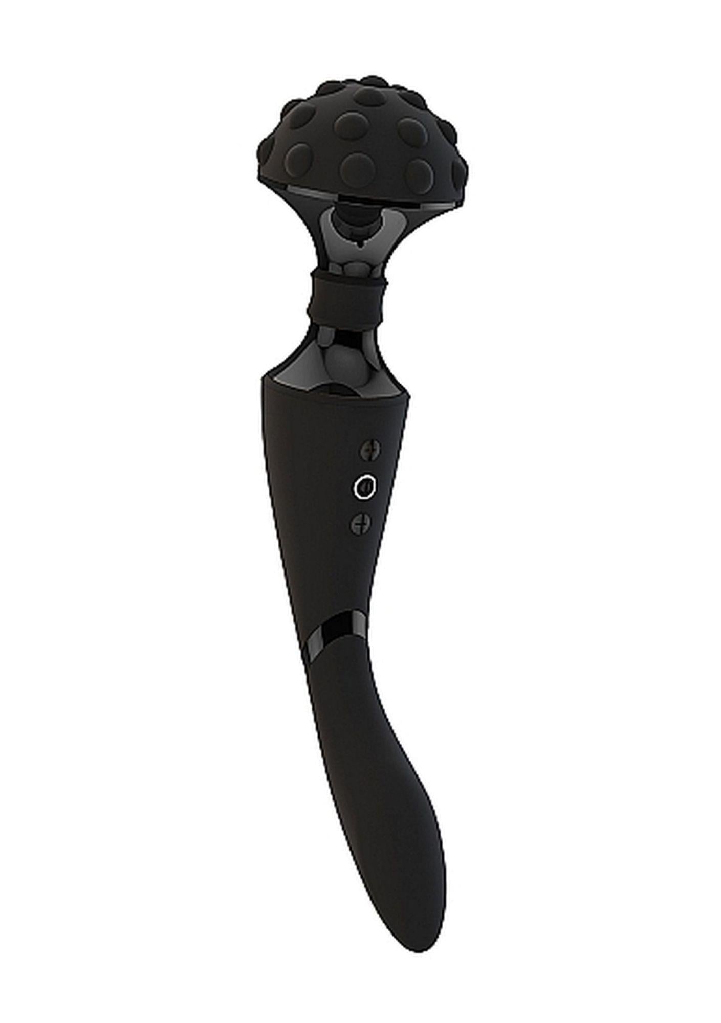 1-Dwustronny masażer łechtaczki wibrator 28cm 10tryb-1