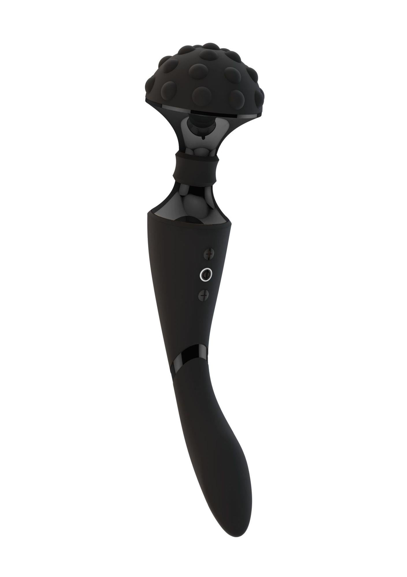 2-Dwustronny masażer łechtaczki wibrator 28cm 10tryb-2