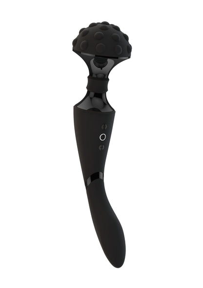 2-Dwustronny masażer łechtaczki wibrator 28cm 10tryb-2