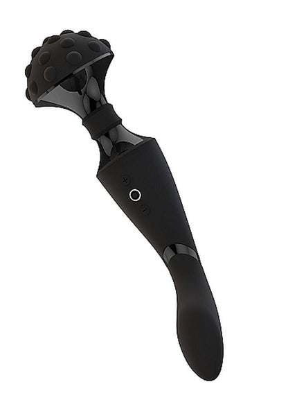 6-Dwustronny masażer łechtaczki wibrator 28cm 10tryb-6