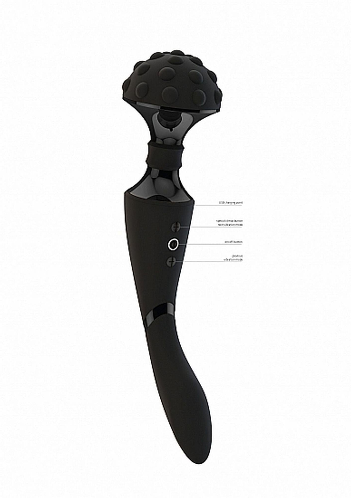 8-Dwustronny masażer łechtaczki wibrator 28cm 10tryb-8