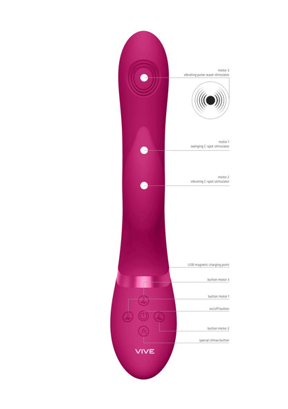 8-Wibrator króliczek masażer pulsacje 22cm 10trybów-8