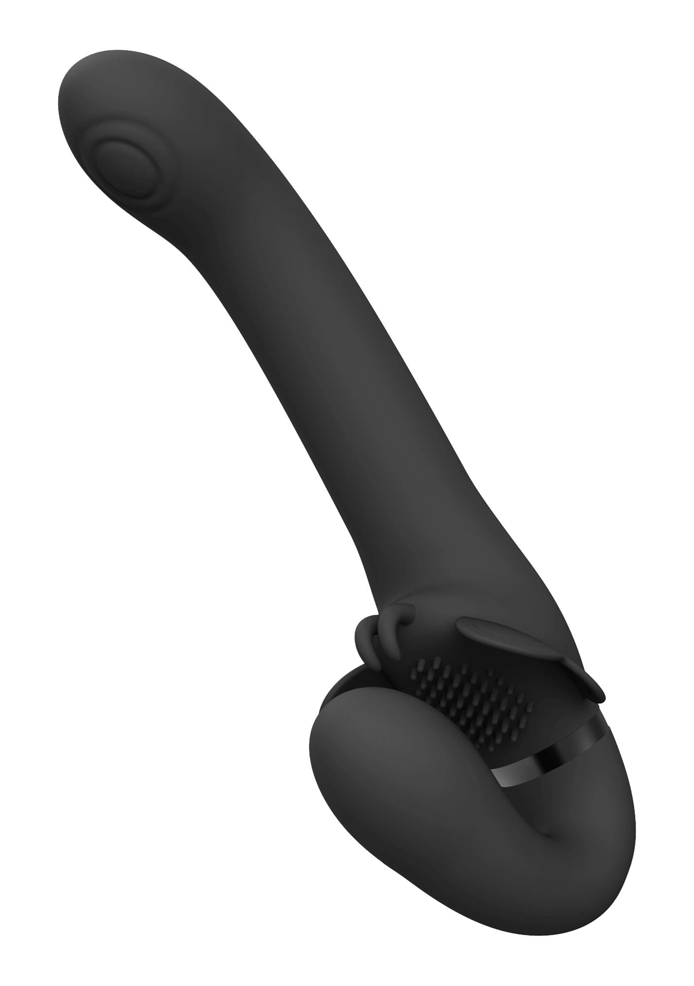 5-Wibrator strap-on strapless les 23cm 3x10 trybów-5