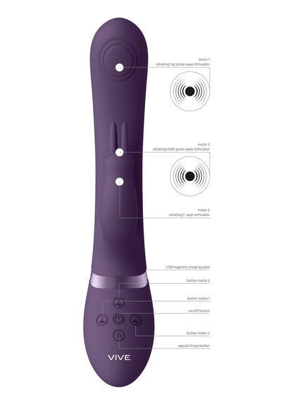 7-May - Pulse-Wave & C-spot & G-Spot Rabbit - Purple-7