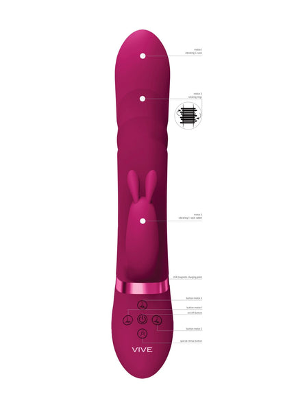 7-Nari - Vibrating and Rotating Beads, G-Spot Rabbit-7
