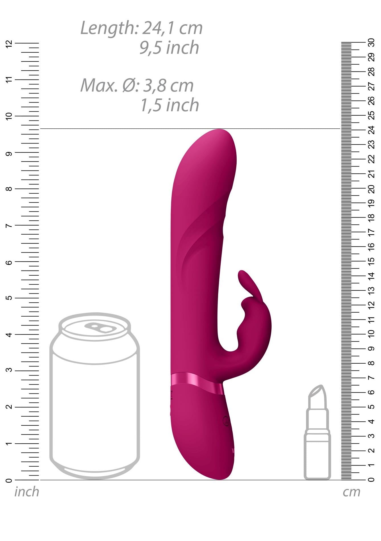 8-Nari - Vibrating and Rotating Beads, G-Spot Rabbit-8