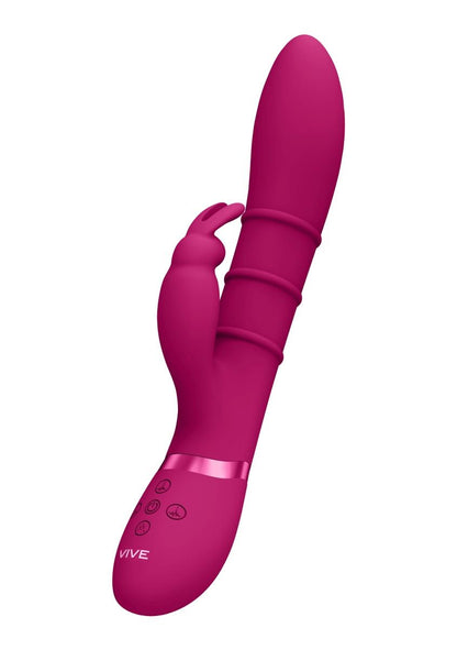 1-Stimulating Rings, Vibrating G-Spot Rabbit - Pink-1