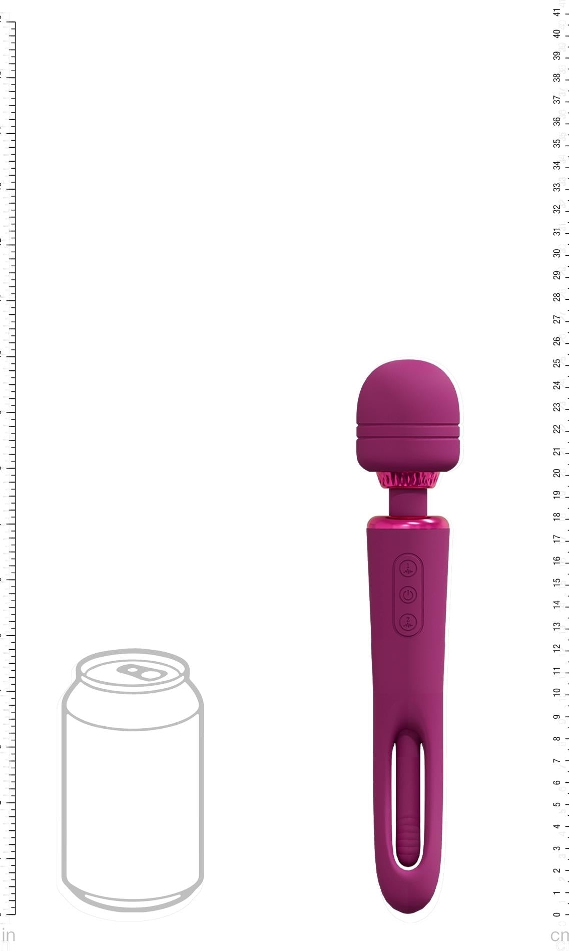 5-Różdzka wibrator do stymulacji łechtaczki cichy wodoodporny bodywand-5