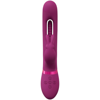 4-Mika - Triple Rabbit with G-Spot Flapping - Pink-4