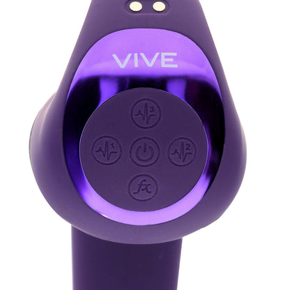 9-Riko - Rechargeable Triple Action Vibrator with Advanced Finger Motion & Pulse Wave Stimulator – Purple-9