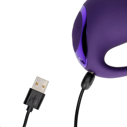 10-Riko - Rechargeable Triple Action Vibrator with Advanced Finger Motion & Pulse Wave Stimulator – Purple-10