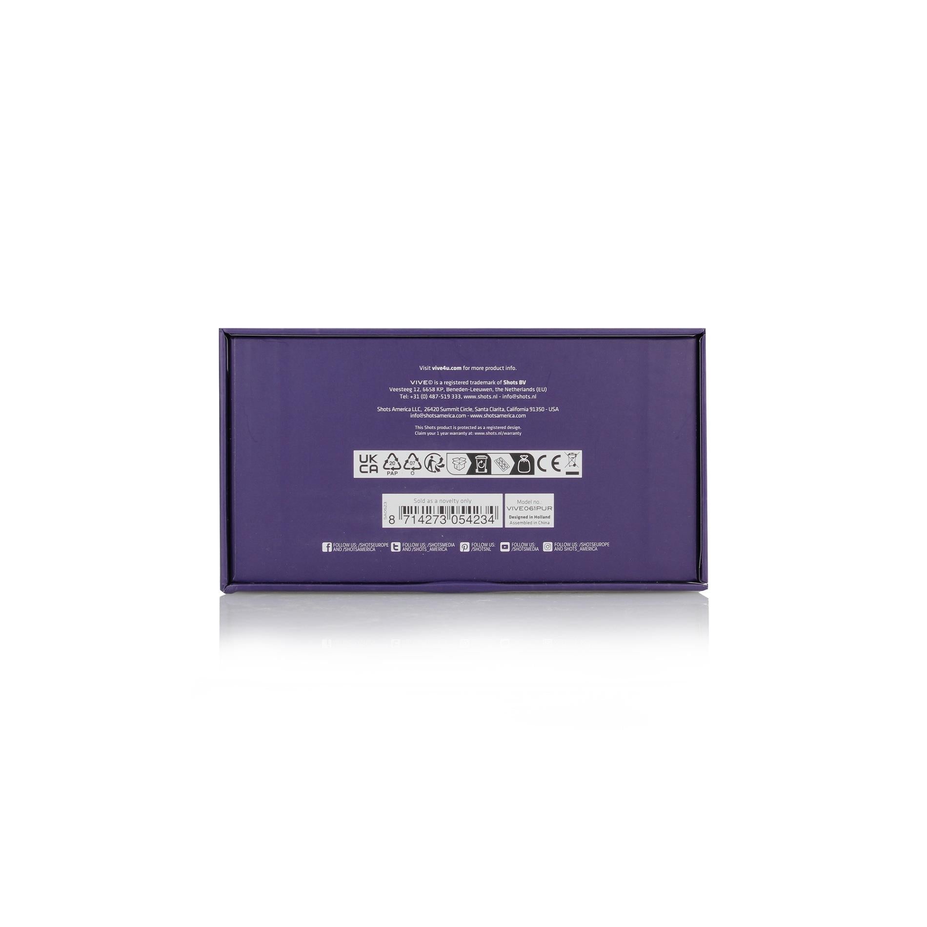 4-Gen - Rechargeable Triple Action G-Spot Vibrator with Pulse Wave  and Vibrating Bristles - Purple-4