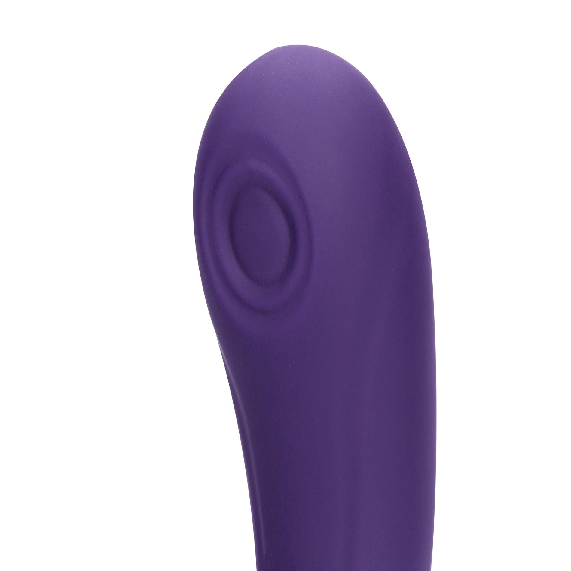 8-Gen - Rechargeable Triple Action G-Spot Vibrator with Pulse Wave  and Vibrating Bristles - Purple-8