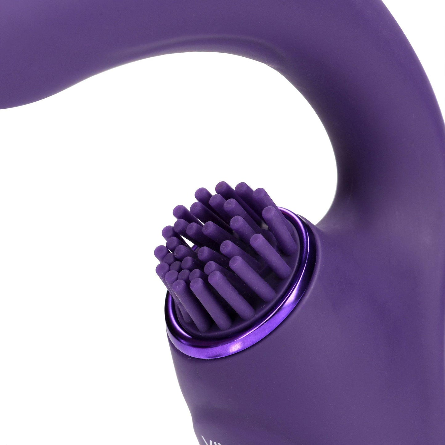9-Gen - Rechargeable Triple Action G-Spot Vibrator with Pulse Wave  and Vibrating Bristles - Purple-9