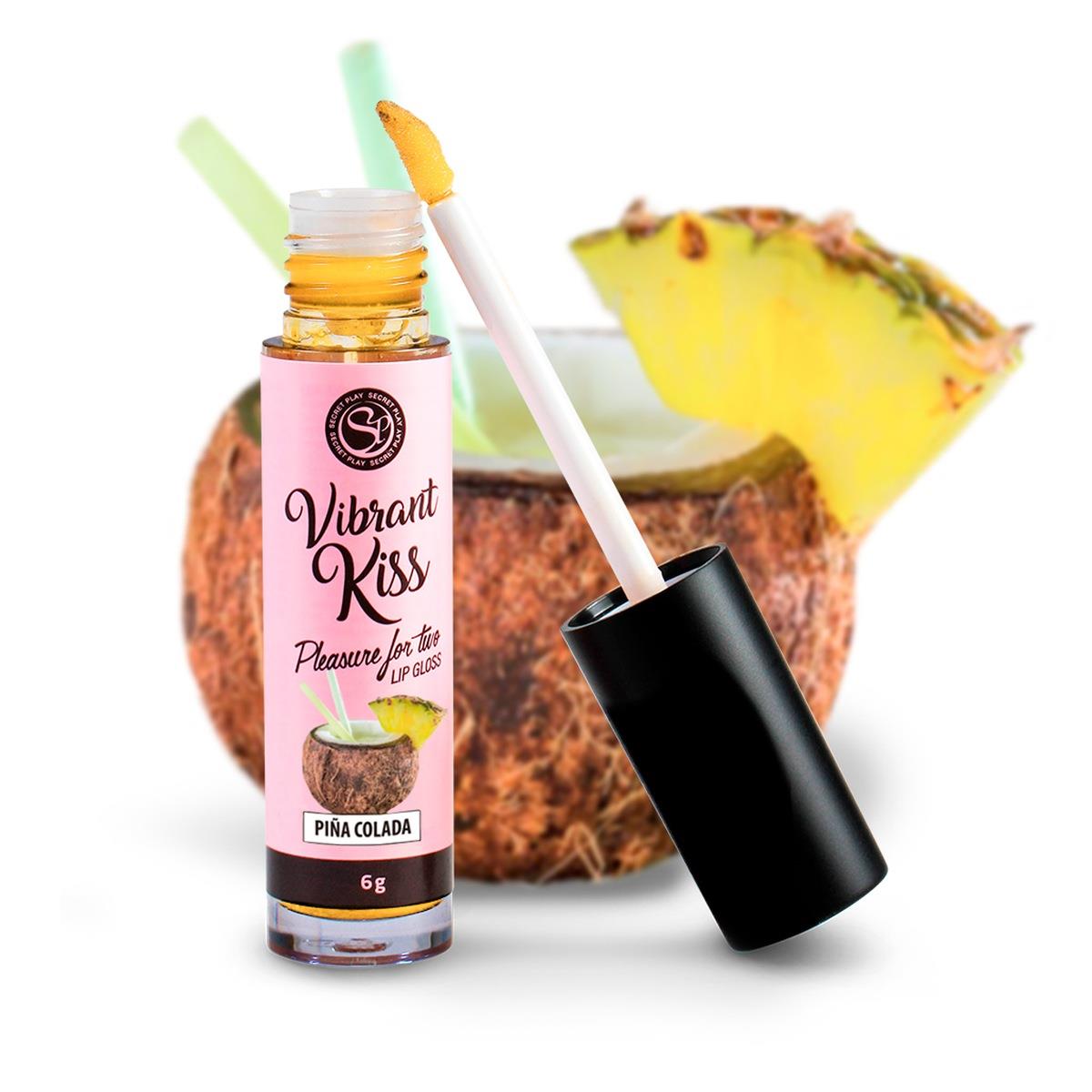2-LIP GLOSS VIBRANT KISS PINA COLADA-2