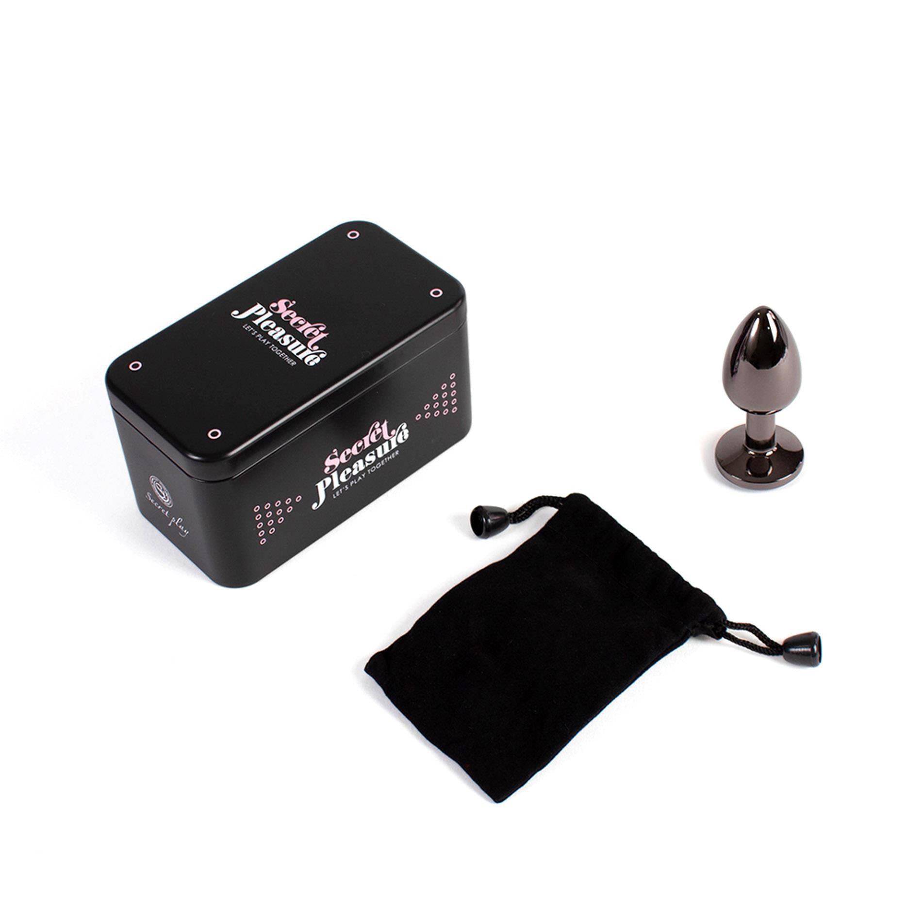 2-GUNMETAL BUTT PLUG-2