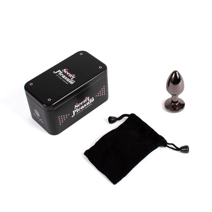 2-GUNMETAL BUTT PLUG-2