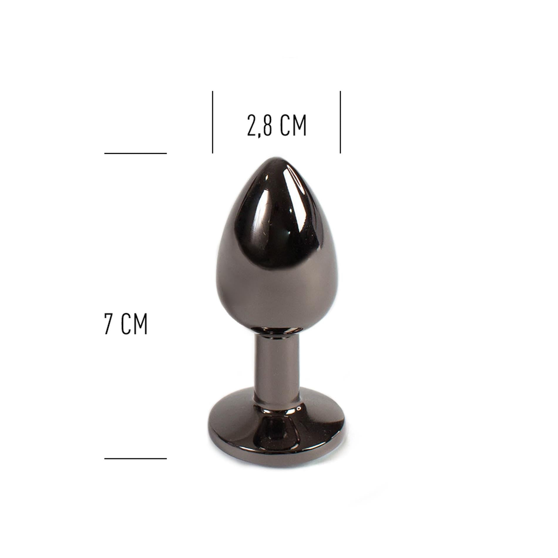 4-GUNMETAL BUTT PLUG-4