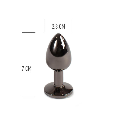 4-GUNMETAL BUTT PLUG-4