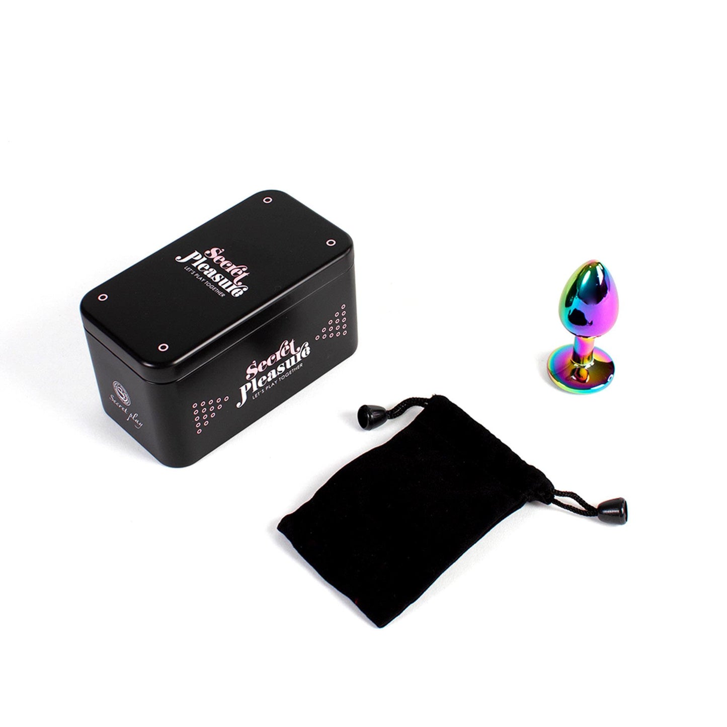 2-RAINBOW METAL BUTT PLUG-2