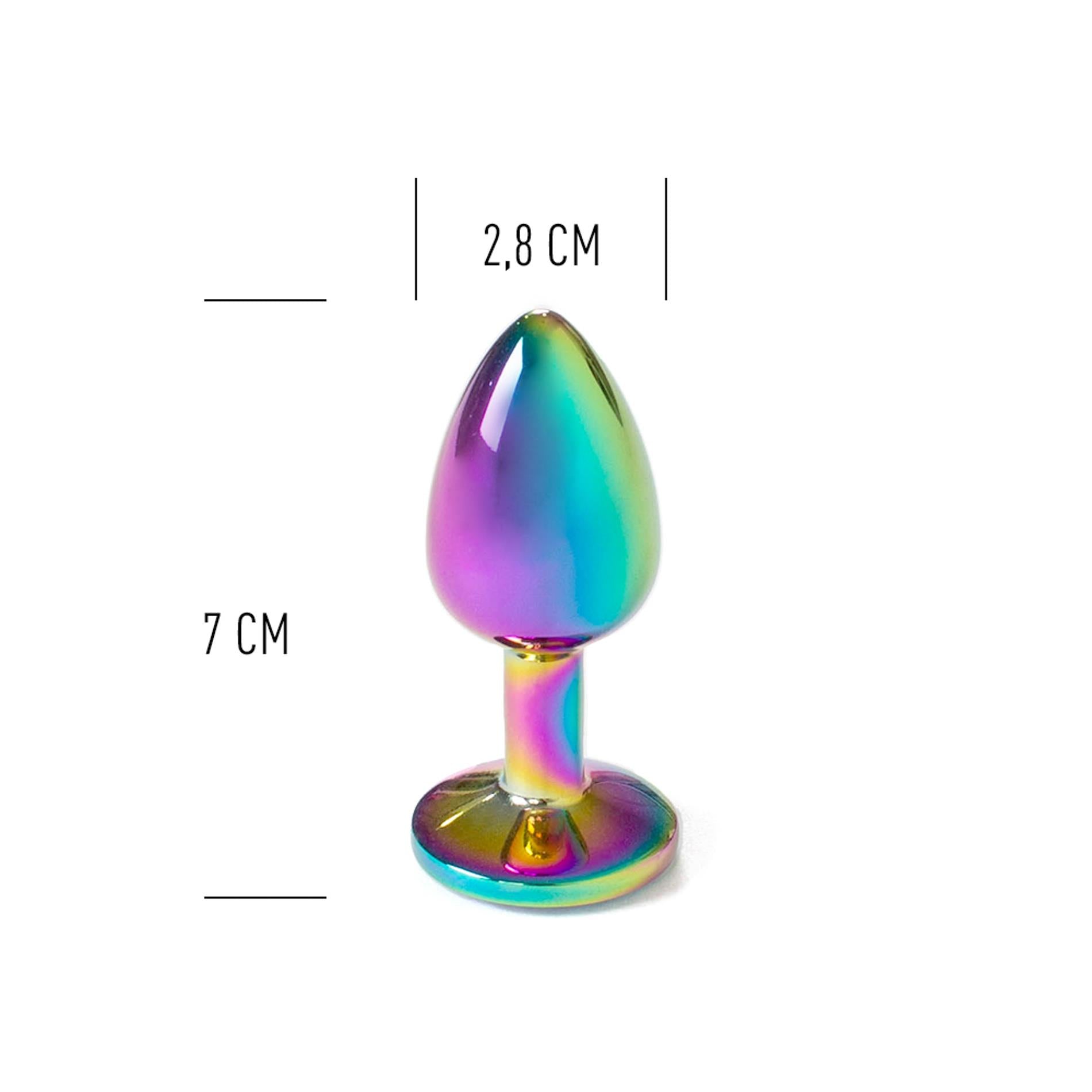 4-RAINBOW METAL BUTT PLUG-4