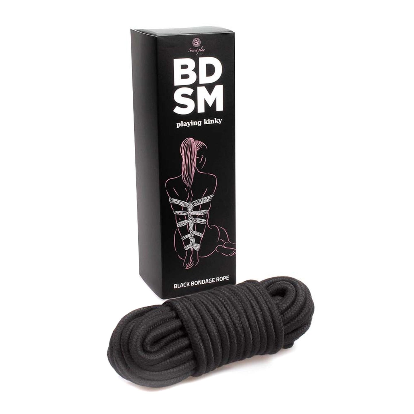 2-Wiązania-Black Bondage Rope BDSM-2