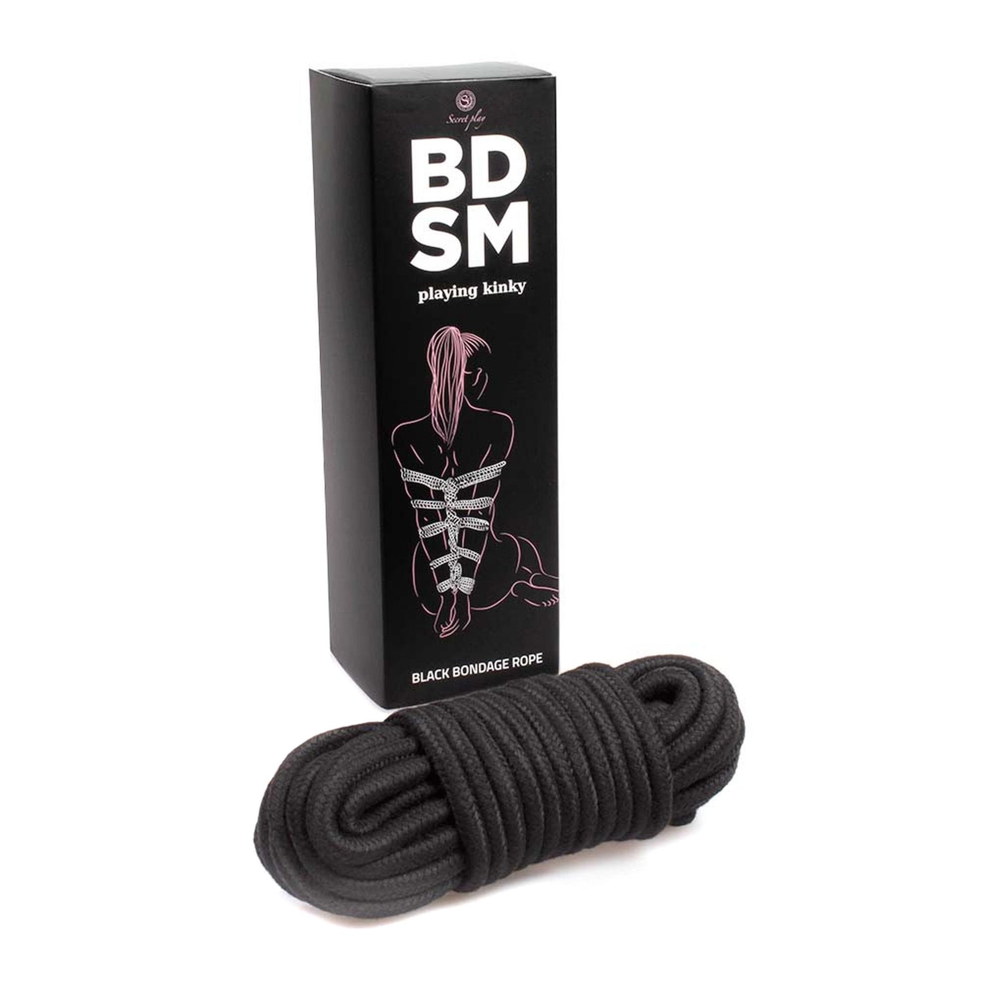 2-Wiązania-Black Bondage Rope BDSM-2
