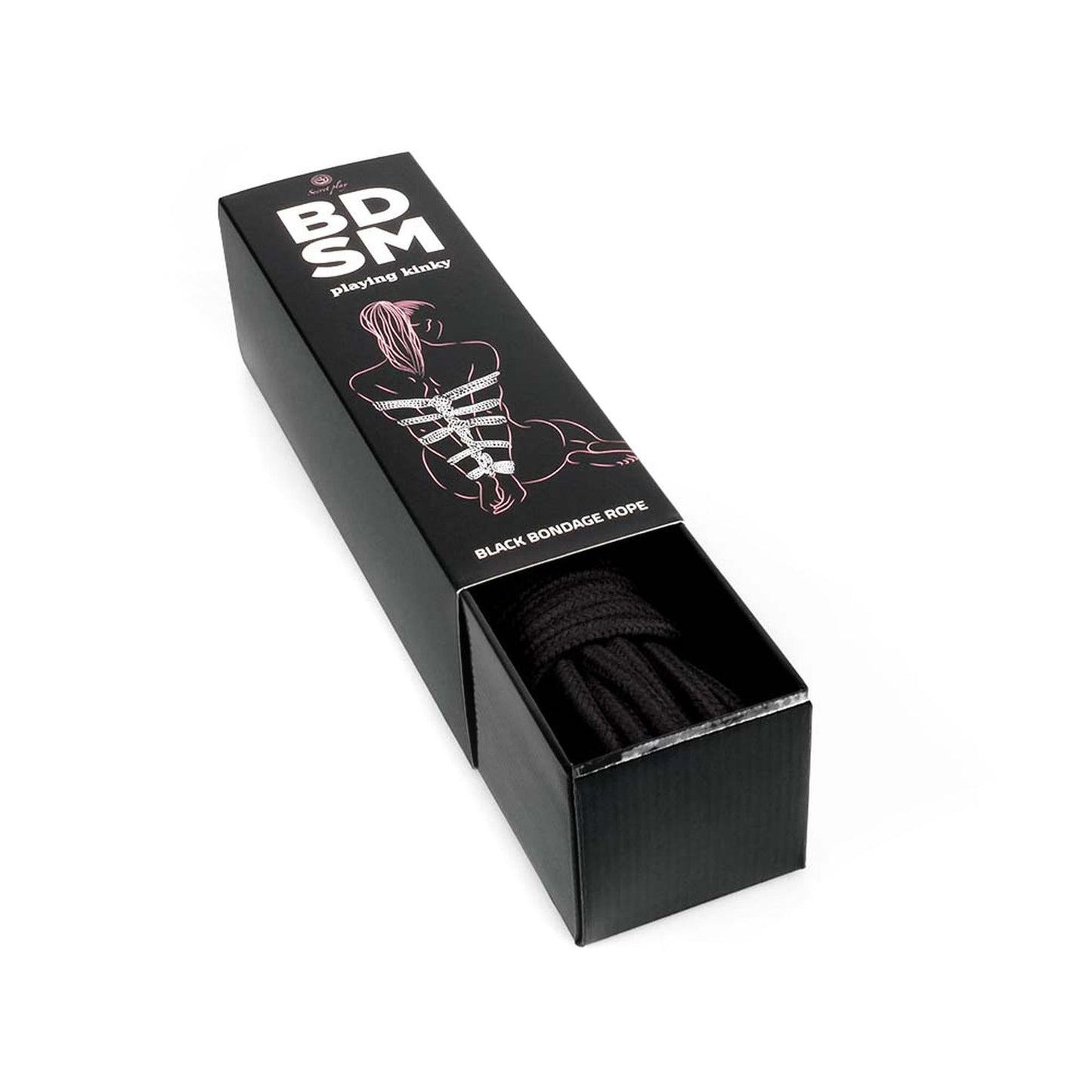 4-Wiązania-Black Bondage Rope BDSM-4
