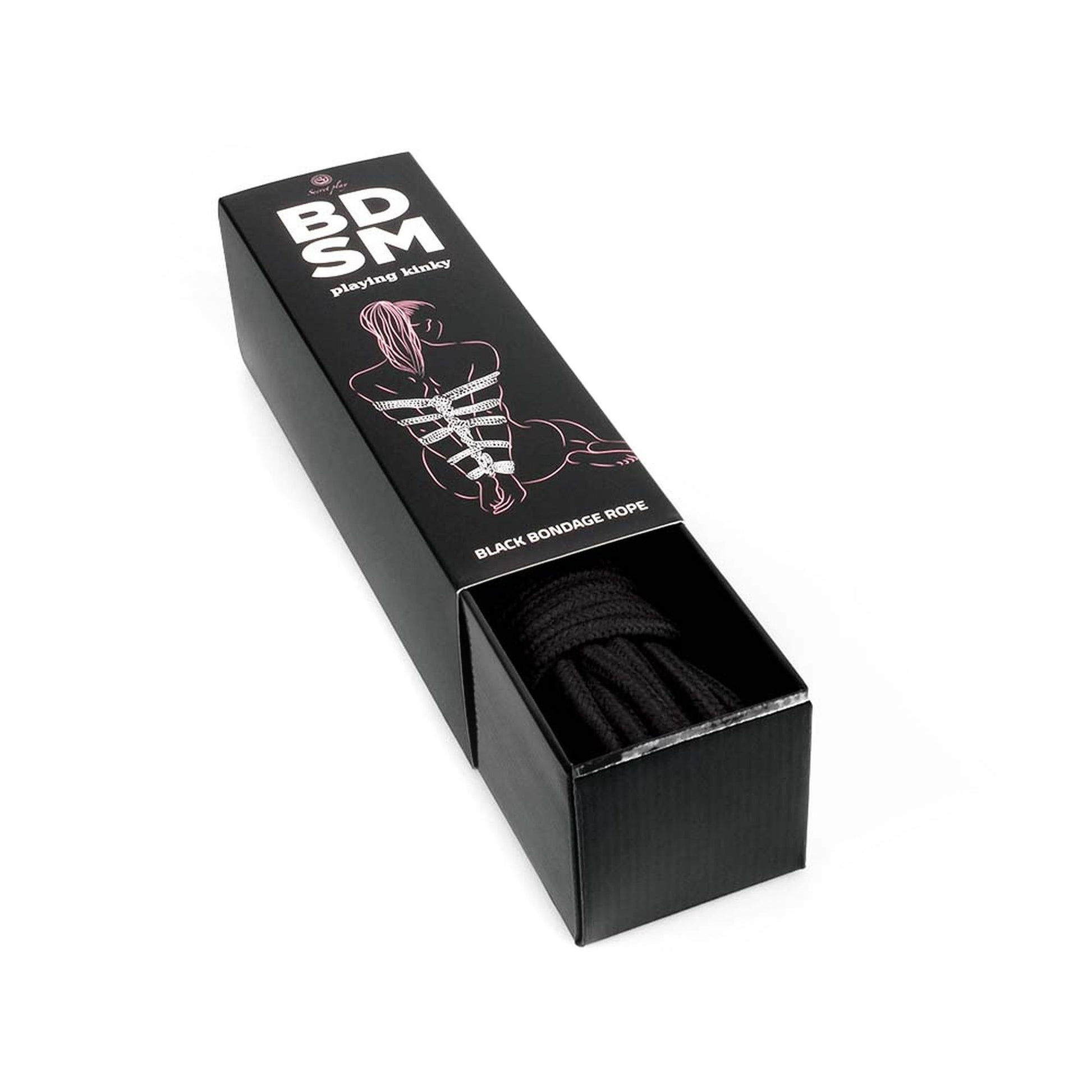 4-Wiązania-Black Bondage Rope BDSM-4