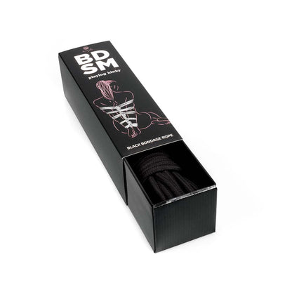 4-Wiązania-Black Bondage Rope BDSM-4