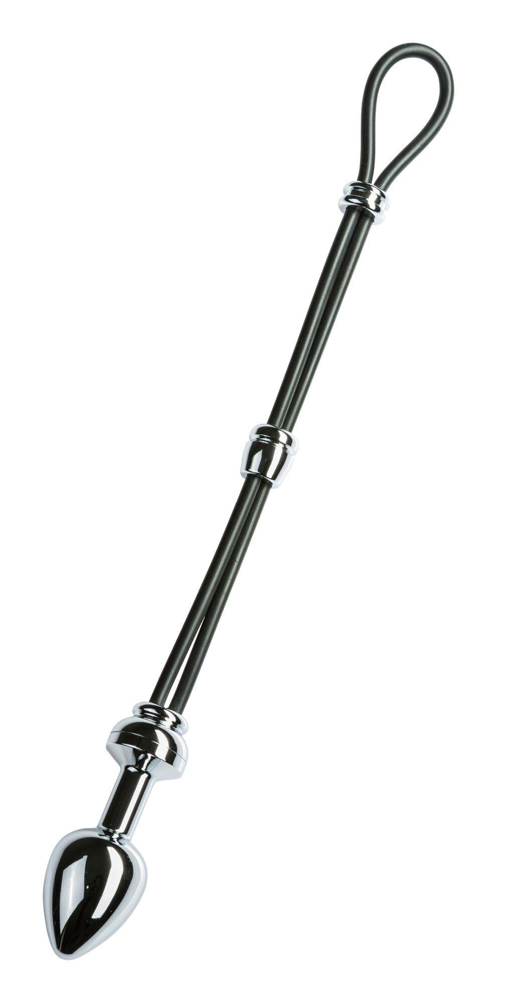2-MALESATION Cock-Grip with Alu-Plug small, chrome-2