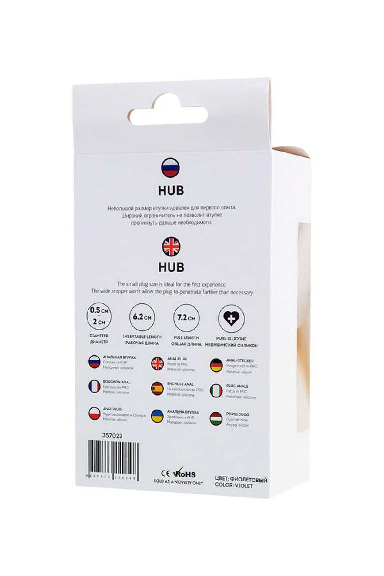 9-ToDo Anal Plug Hub-9