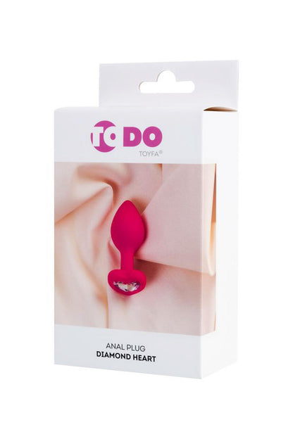 9-ToDo Anal Plug Diamond Heart-9