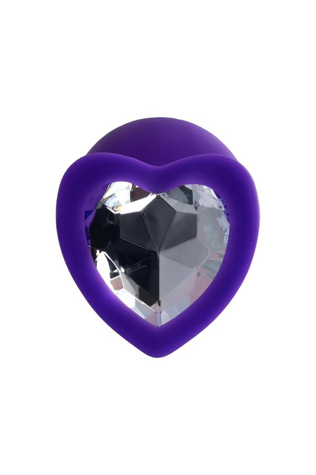 3-Anal Plug Diamond Heart-3