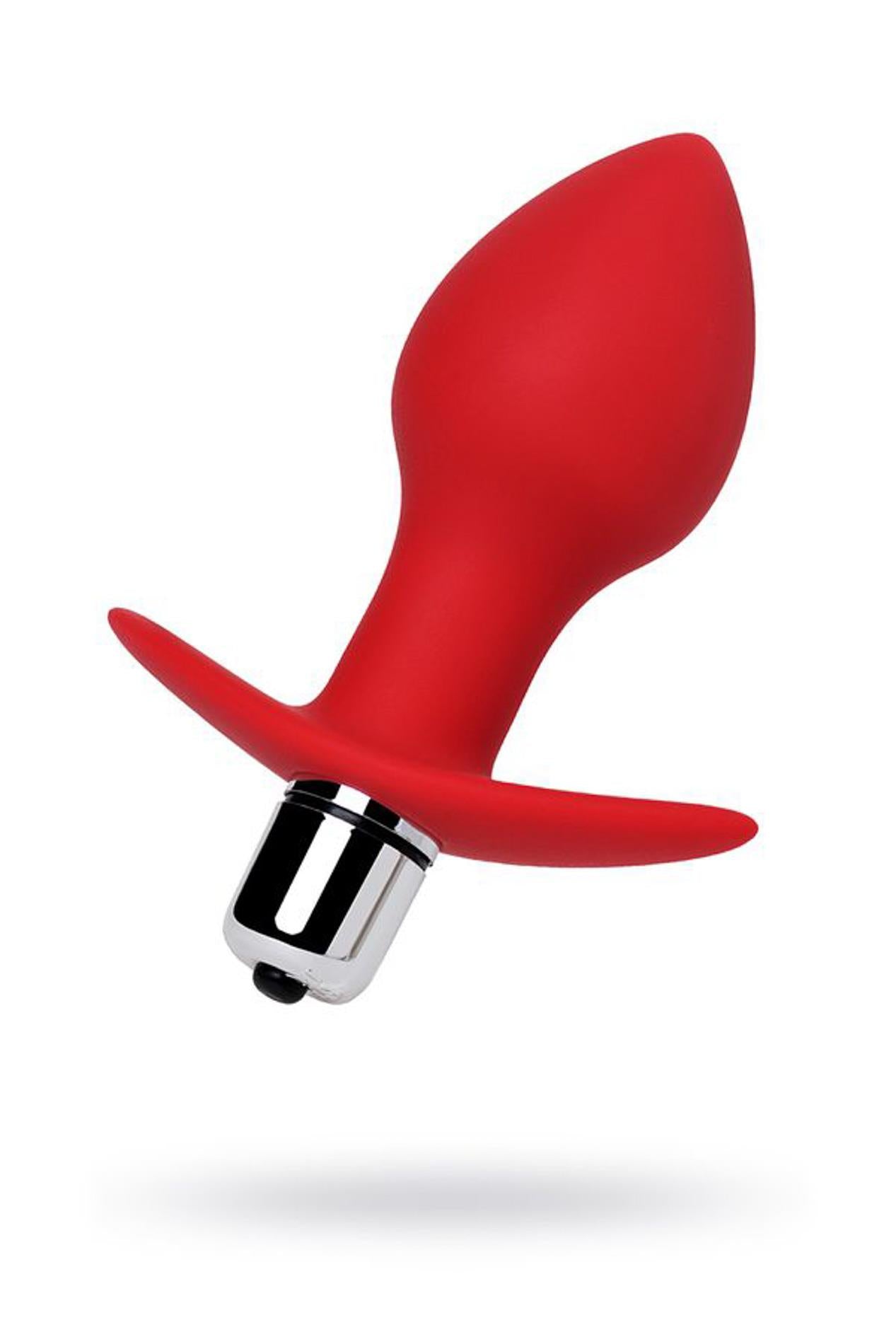 1-ToDo Glam Red Anal Vibro Plug-1