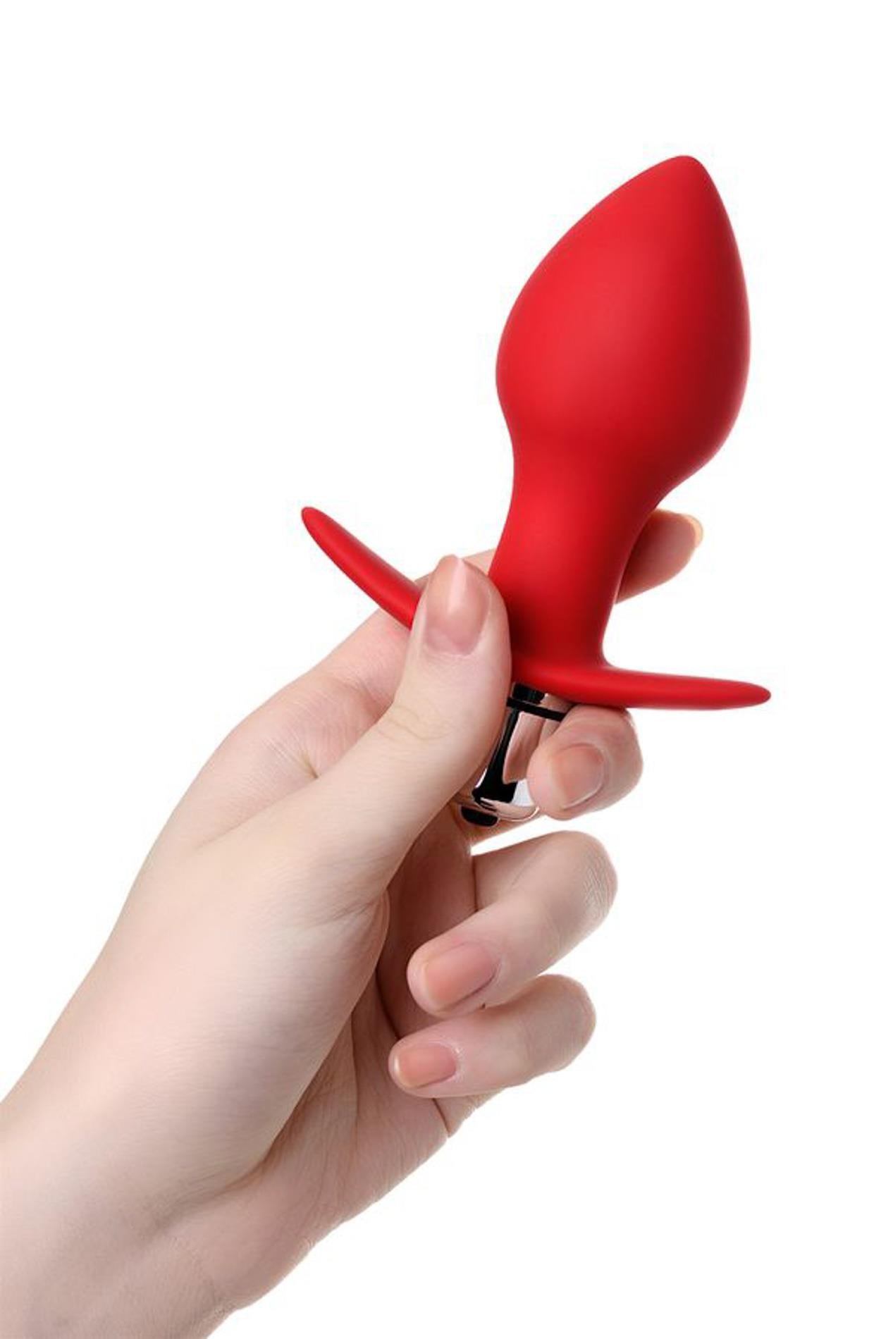 4-ToDo Glam Red Anal Vibro Plug-4