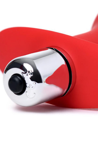 6-ToDo Glam Red Anal Vibro Plug-6